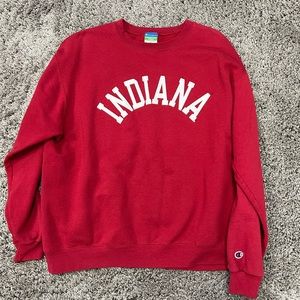 Champion Indiana crew sweatshirt size XL